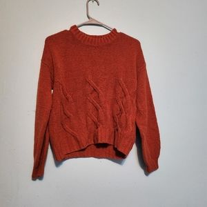 Hollister Burnt Orange Size S Sweater